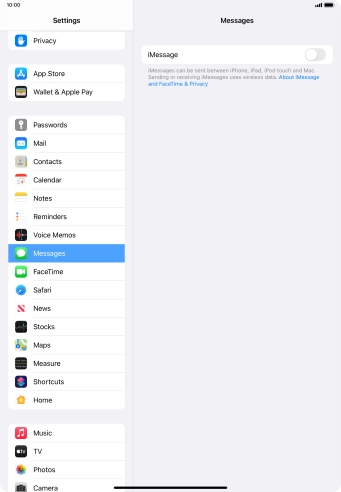 Press the indicator next to Press the indicator next to