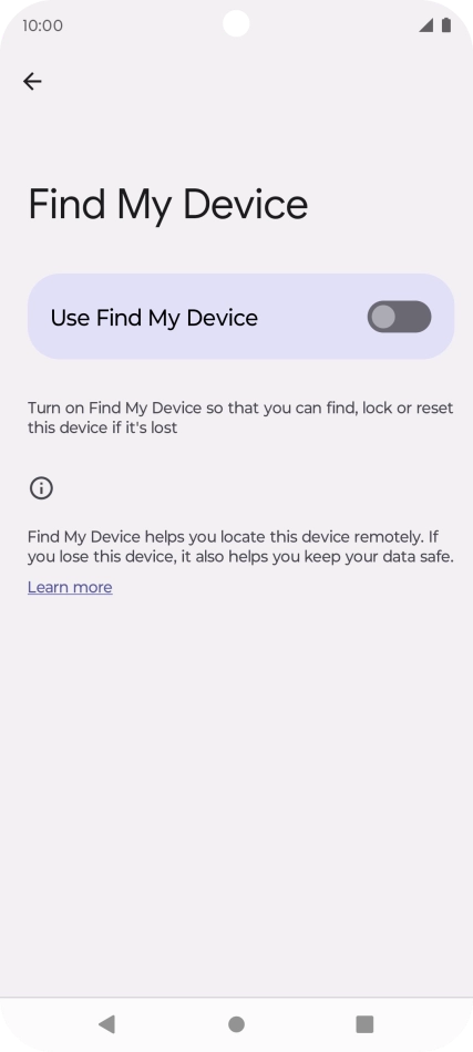 Press the indicator next to Press the indicator next to