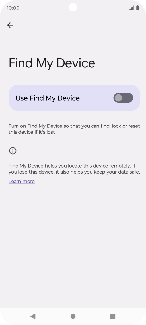 Press the indicator next to Press the indicator next to