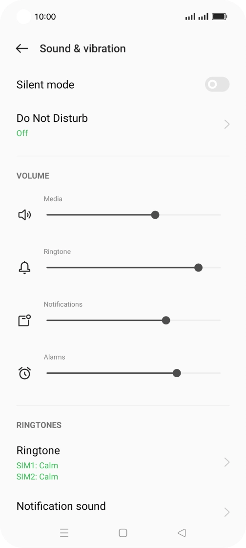 Press Ringtone. Press Ringtone.