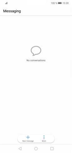 Press New message. Press New message.