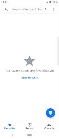 Press the menu icon. Press the menu icon.