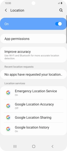 Press App permissions. Press App permissions.