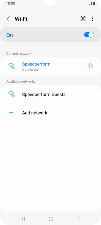 Press the Home key to return to the home screen. Press the Home key to return to the home screen.