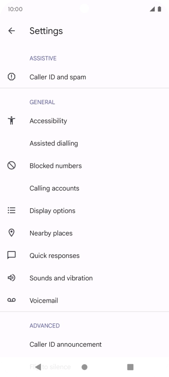 Press Calling accounts. Press Calling accounts.