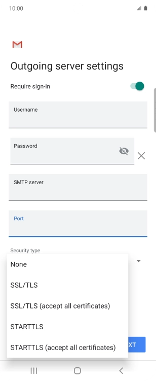 Press None to turn off the function. Press None to turn off the function.