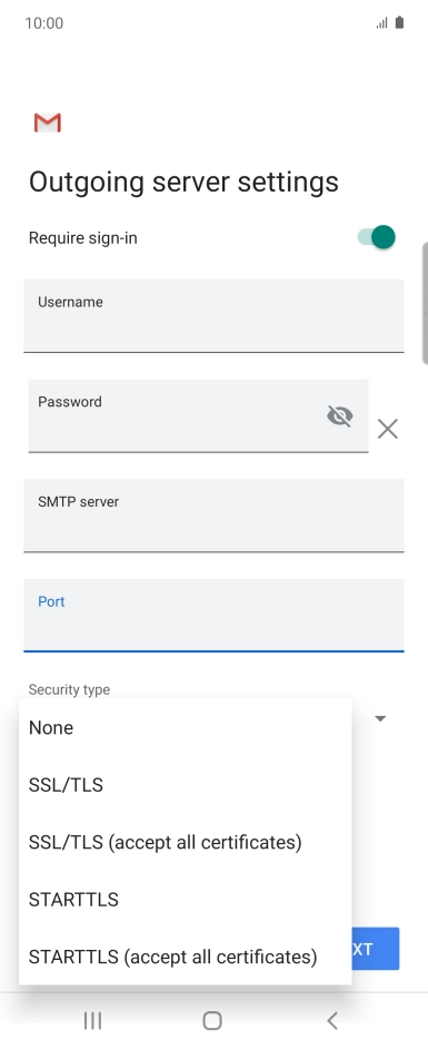 Press None to turn off the function. Press None to turn off the function.