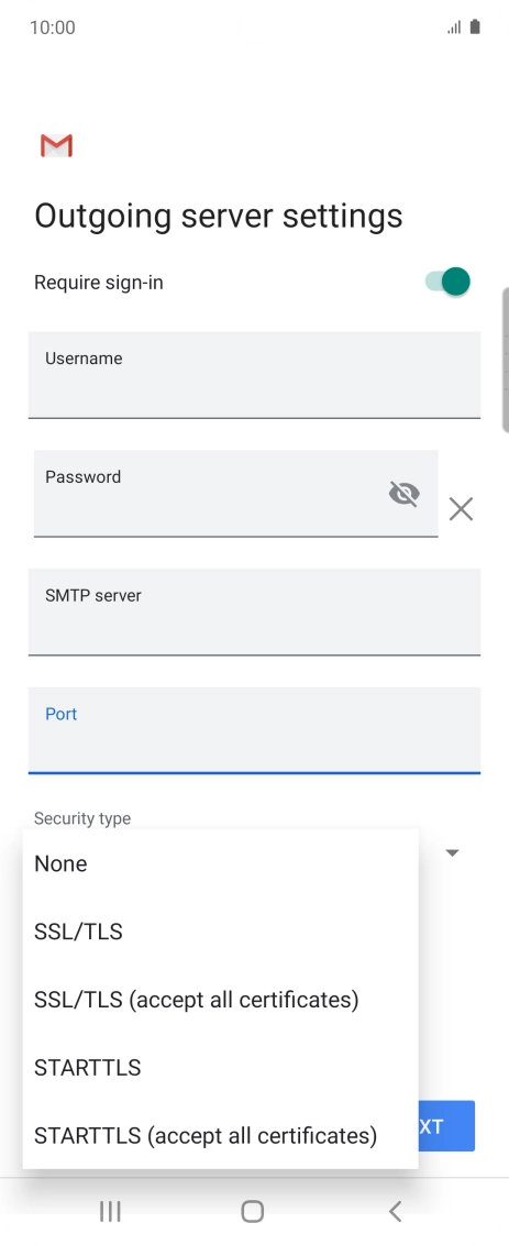 Press None to turn off the function. Press None to turn off the function.