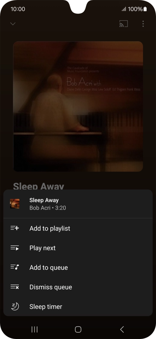 Press the add icon. Press the add icon.