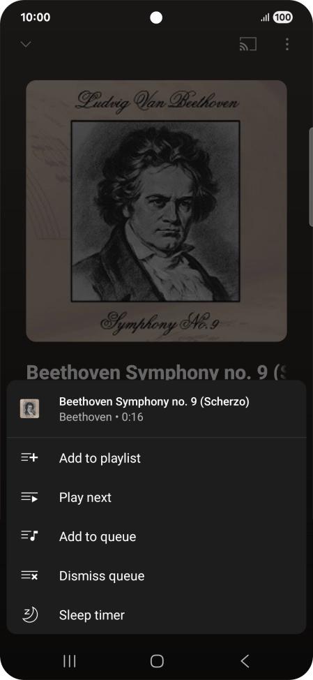 Press the add icon. Press the add icon.