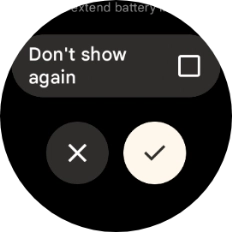 Press the confirm icon to turn on the function. Press the confirm icon to turn on the function.
