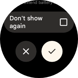 Press the confirm icon to turn on the function. Press the confirm icon to turn on the function.