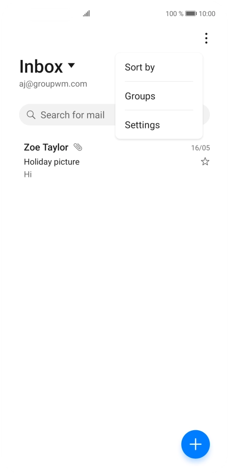 Press Settings. Press Settings.