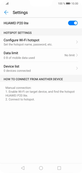 Press the Home key to return to the home screen. Press the Home key to return to the home screen.