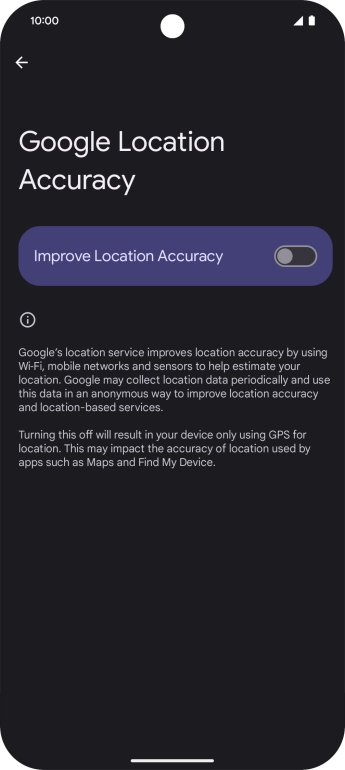If you press the indicator next to If you press the indicator next to