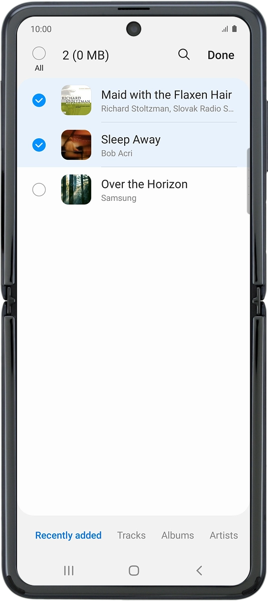 On your phone: Press Done. On your phone: Press Done.