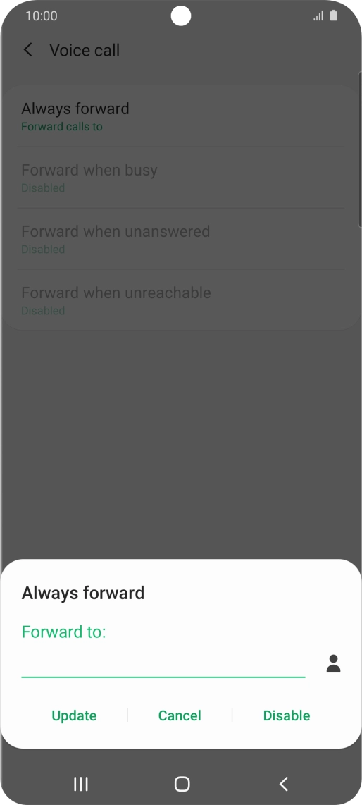 Press Disable. Press Disable.