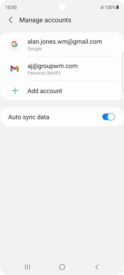 Press the Home key to return to the home screen. Press the Home key to return to the home screen.