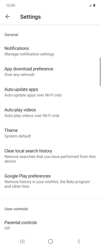 Press Auto-update apps. Press Auto-update apps.