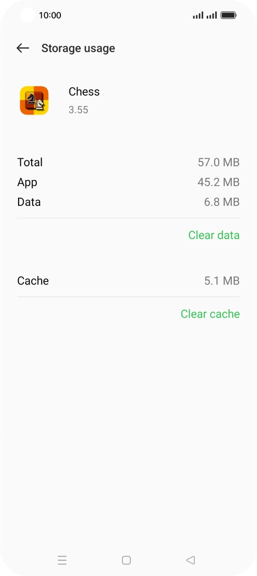 Press Clear cache. Press Clear cache.