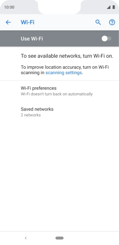 Press the indicator next to Press the indicator next to