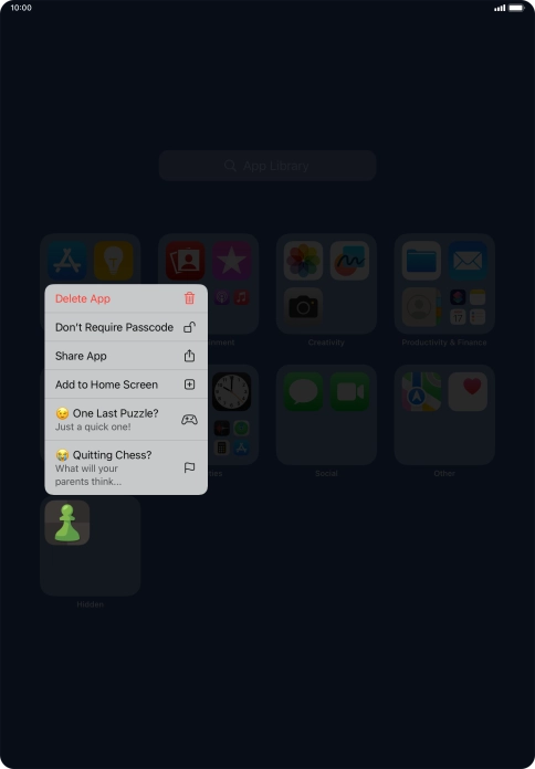 Press Don't Require Passcode. Press Don't Require Passcode.