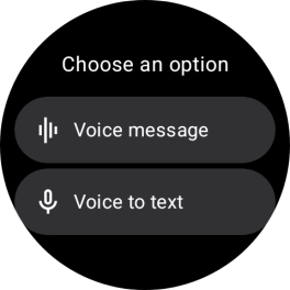 Press the required setting and follow the instructions on the screen to record and send the required reply. Press the required setting and follow the instructions on the screen to record and send the required reply.