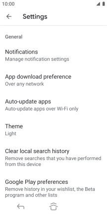 Press Auto-update apps. Press Auto-update apps.