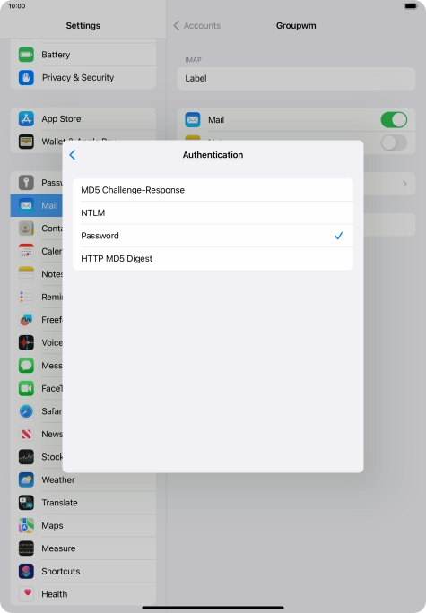 Press Password. Press Password.