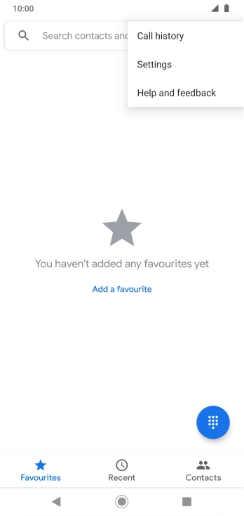 Press Settings. Press Settings.