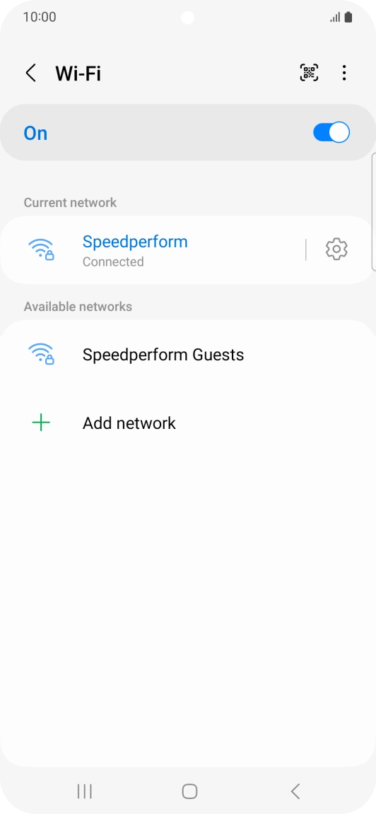 Press the Home key to return to the home screen. Press the Home key to return to the home screen.