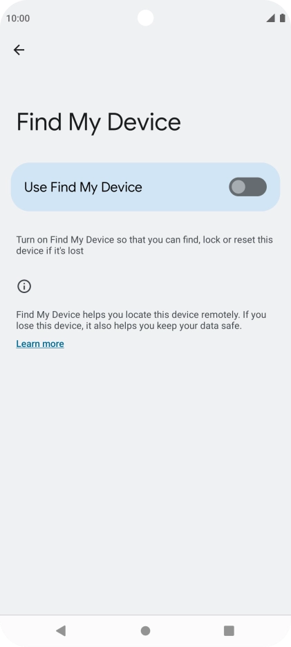Press the indicator next to Press the indicator next to