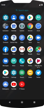 Press Gmail. Press Gmail.