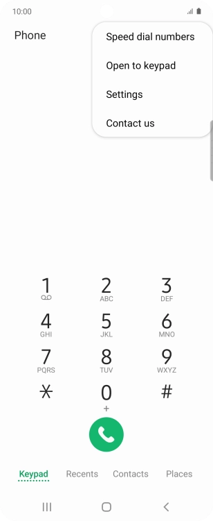 Press Settings. Press Settings.