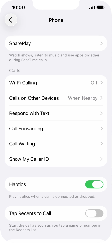 Press Wi-Fi Calling. Press Wi-Fi Calling.