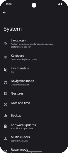 Press Software updates. If a new software version is available, it's displayed. Follow the instructions on the screen to update the phone software. Press Software updates. If a new software version is available, it's displayed. Follow the instructions on the screen to update the phone software.