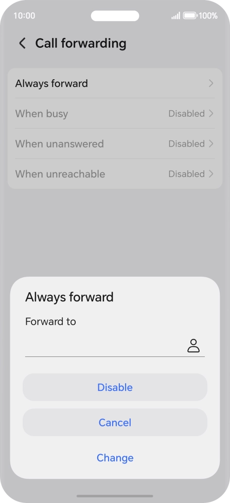Press Disable. Press Disable.