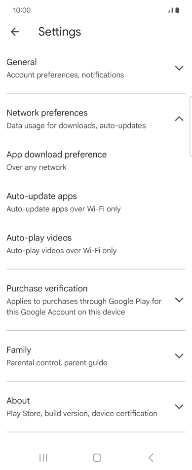 Press Auto-update apps. Press Auto-update apps.