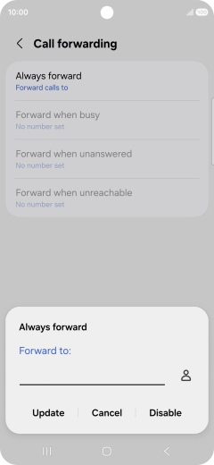 Press Disable. Press Disable.
