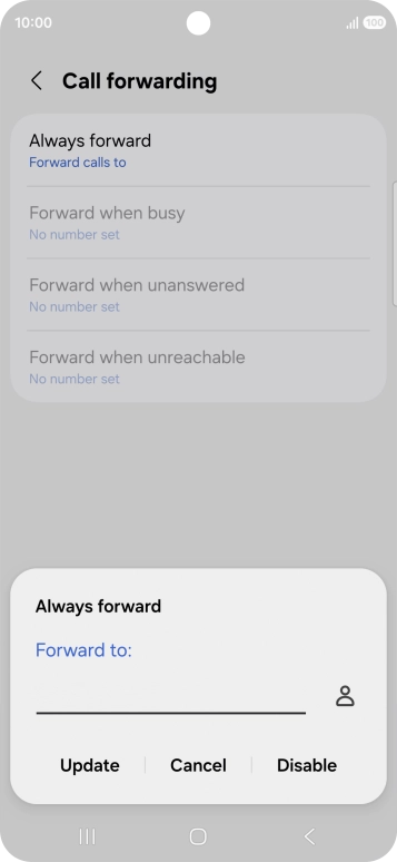 Press Disable. Press Disable.