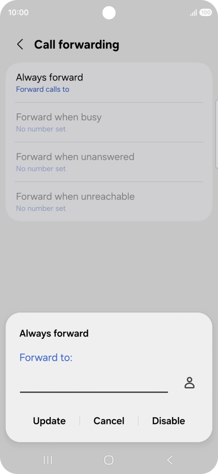Press Disable. Press Disable.