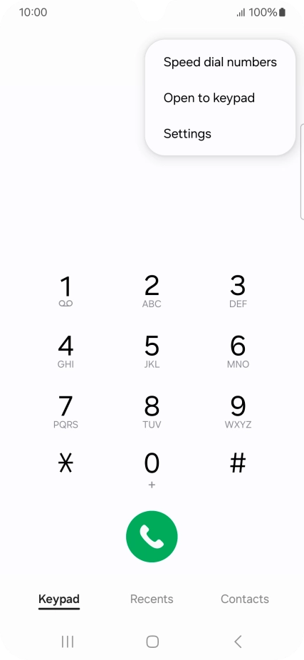 Press Settings. Press Settings.