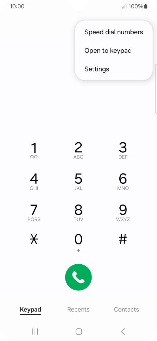 Press Settings. Press Settings.