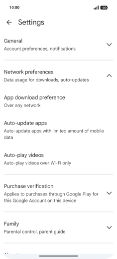 Press Auto-update apps. Press Auto-update apps.