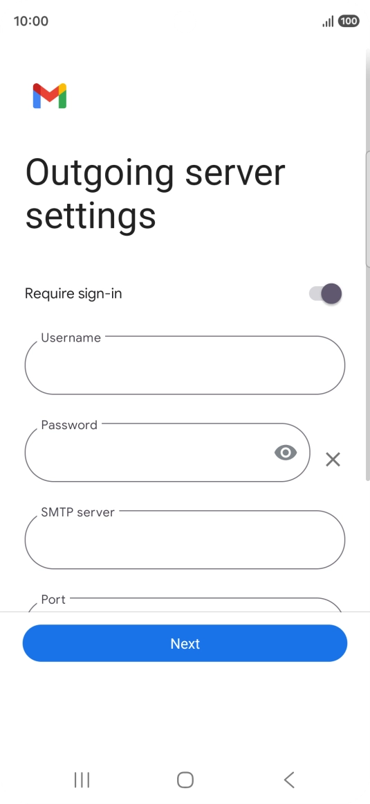 Press the indicator next to Press the indicator next to