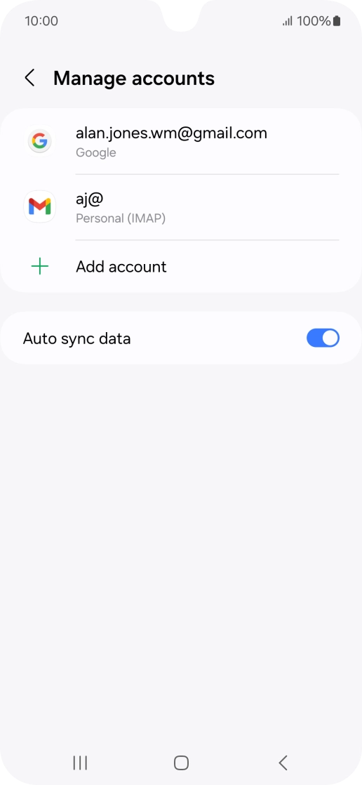Press the Home key to return to the home screen. Press the Home key to return to the home screen.