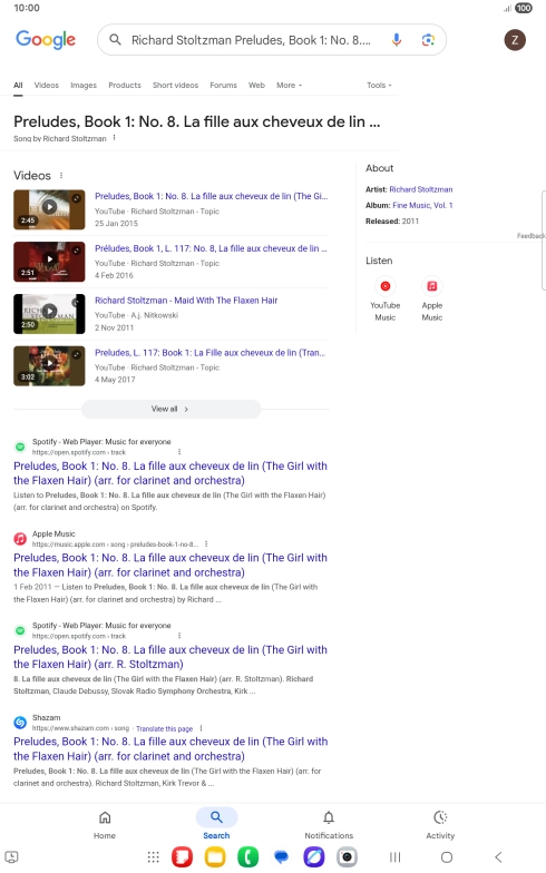 Follow the instructions on the screen to use the search results. Follow the instructions on the screen to use the search results.