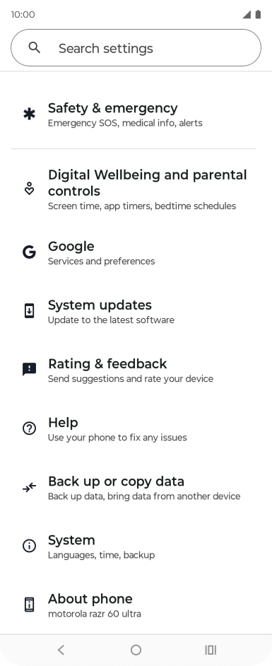 Press System updates. Press System updates.