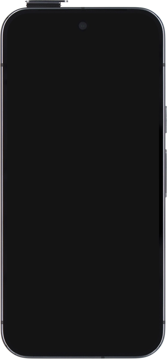 Remove the SIM holder from your phone. Remove the SIM holder from your phone.