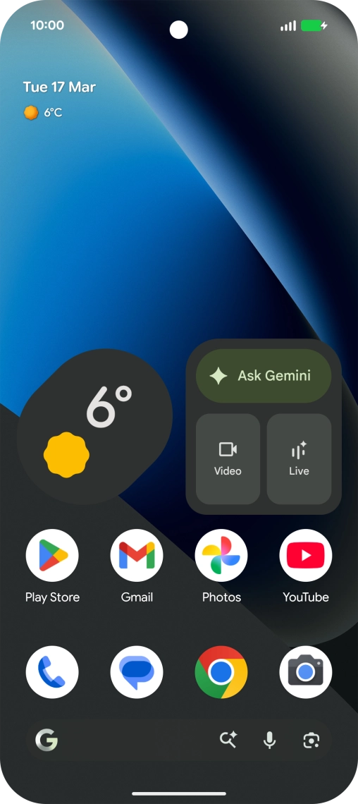 When the battery charging icon is displayed, charging is in progress. When the battery charging icon is displayed, charging is in progress.